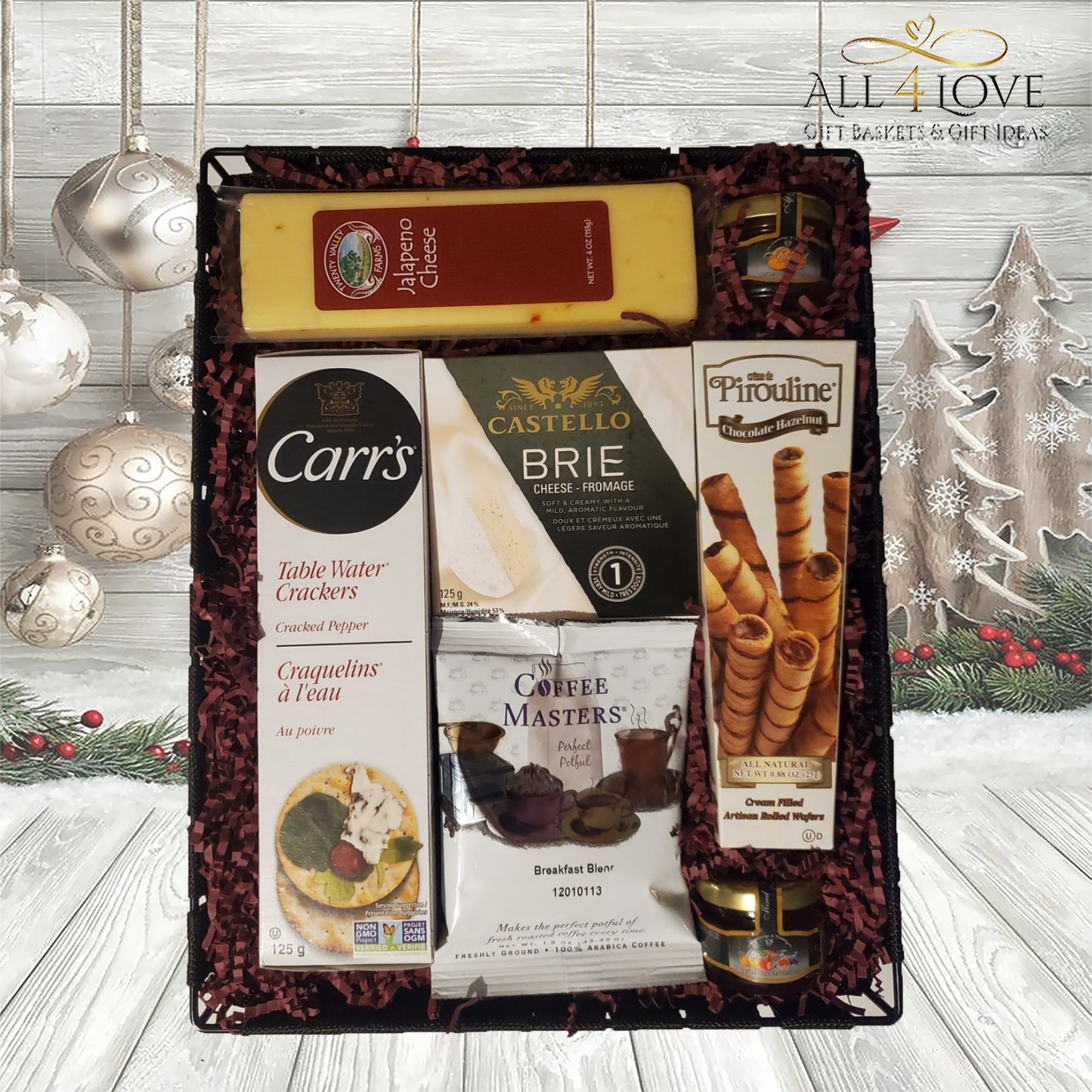 Gourmet Cheese & Coffee Crate