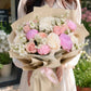 Blush Peony Garden Bouquet