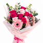 pink harmony bouquet roses gerberas carnations Toronto delivery