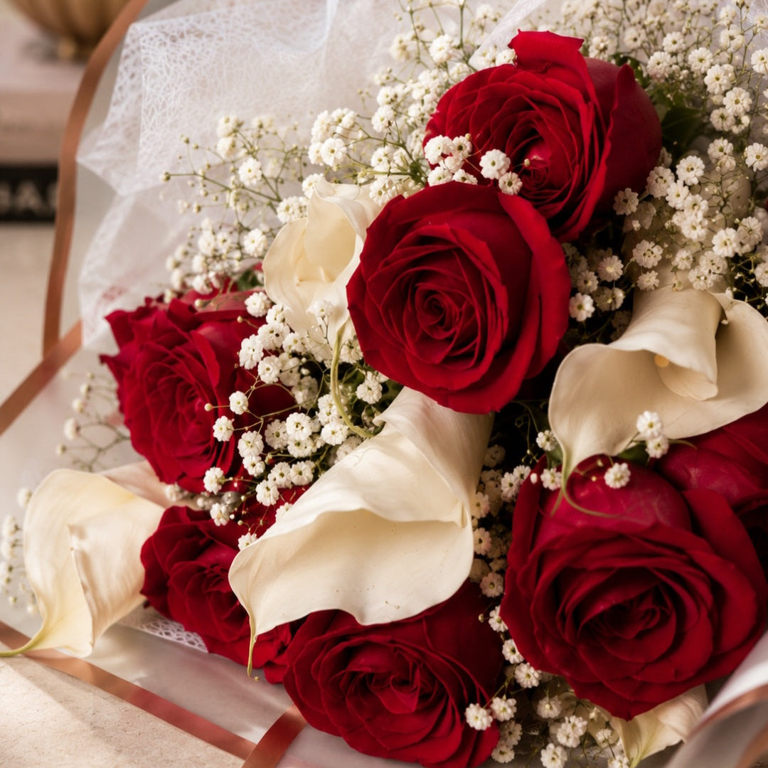 Scarlet Romance Bouquet
