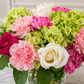 Elegant Blush Garden Arrangement