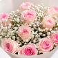 Classic Pink – 12 Rose Bouquet