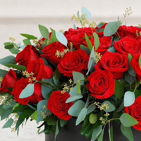 Eternal Love Rose Hatbox