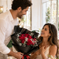 Midnight Romance – 12 Red Roses