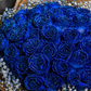 Midnight Sapphire 50 Rose Bouquet