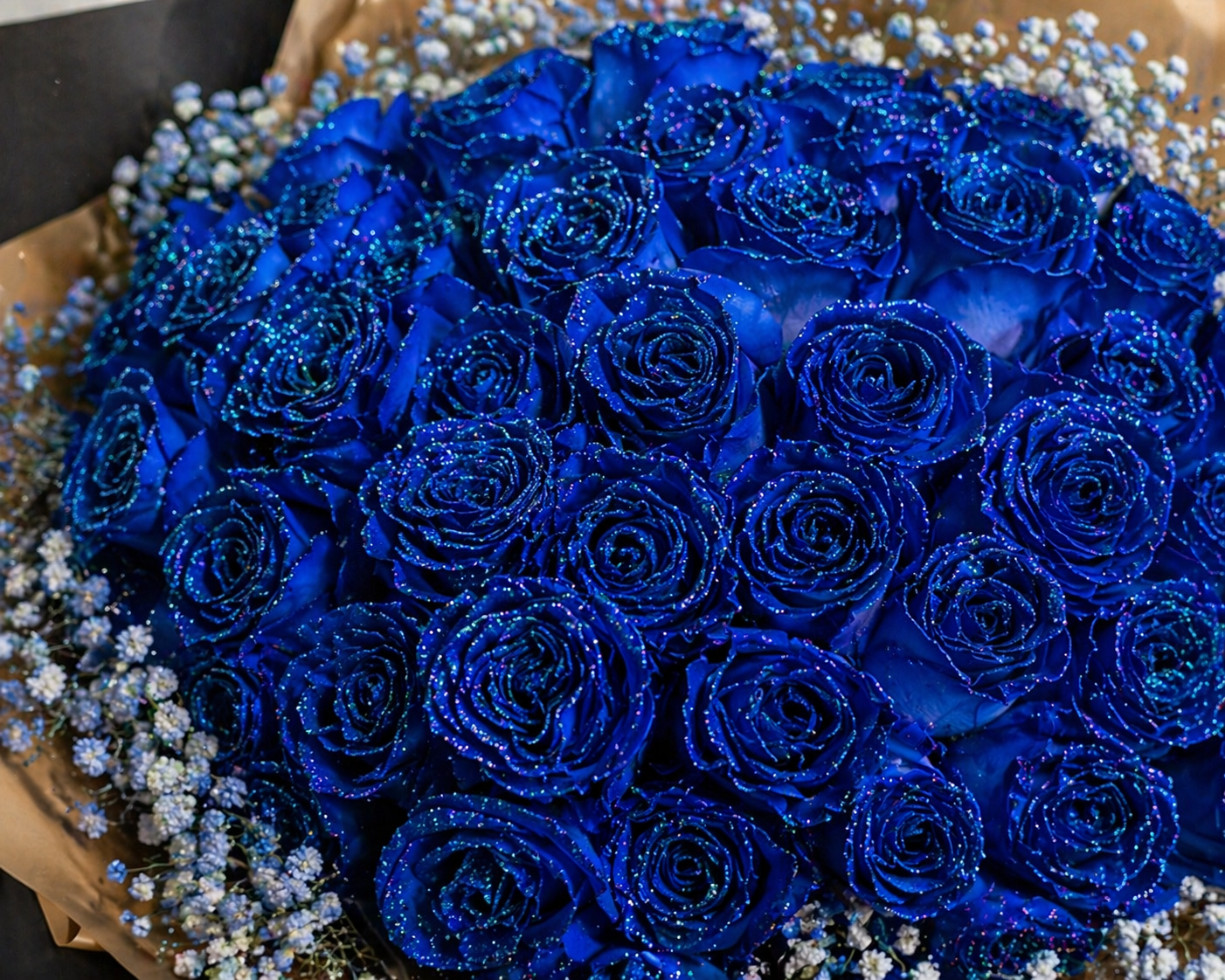Midnight Sapphire 50 Rose Bouquet