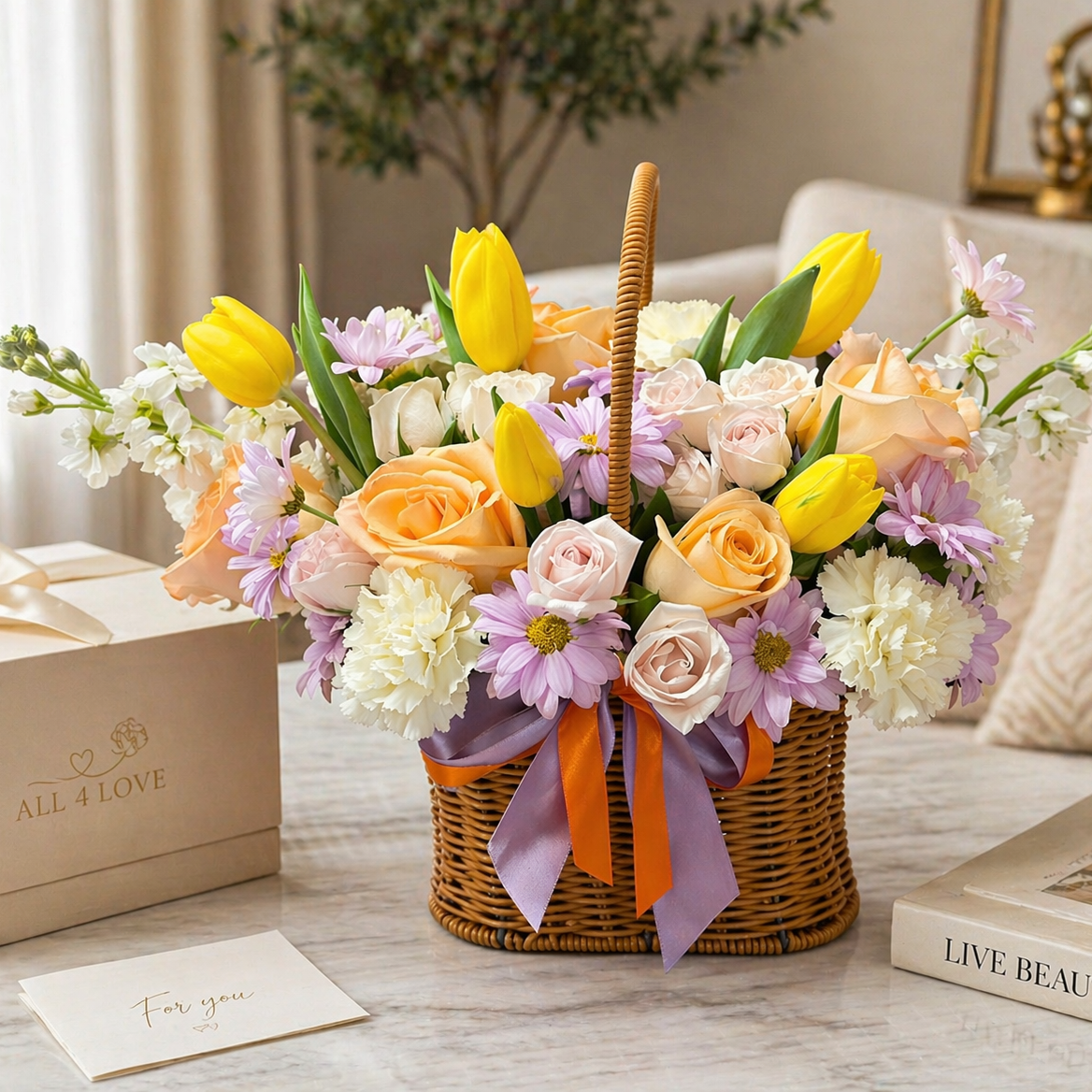 Sweet Embrace Basket