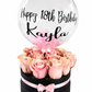 Blush Rose Balloon Box
