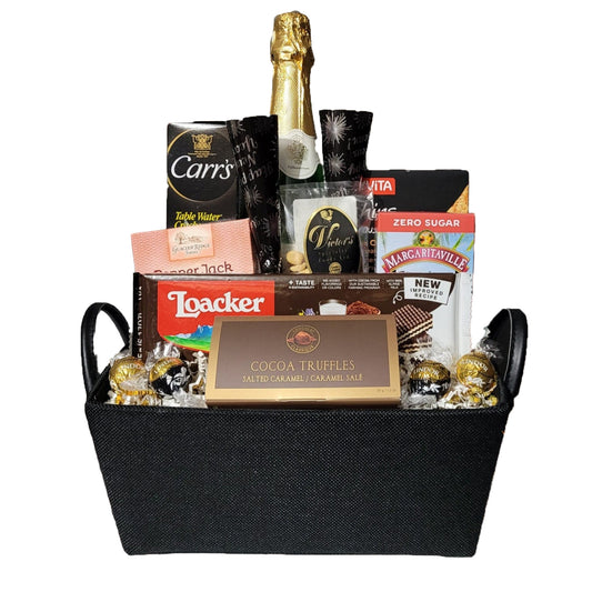 New Year Celebration Basket