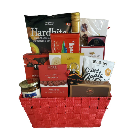 Deluxe Snack & Treat Basket