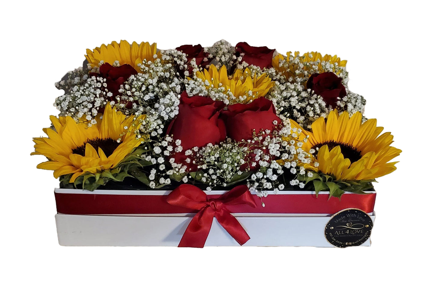 Sunflowers & Roses P010