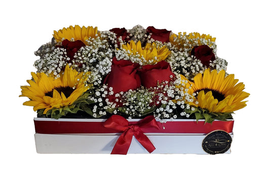 Sunflowers & Roses P010
